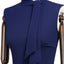 Miusol Women'S Retro 1950S Style Half Collar Ruffle Cocktail Pencil Dress