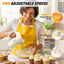 Hand Mixer, 5-Speed Electric Whisk with Turbo Boost Includes 5 Stainless Steel Attachments - Great Stand Mixer Alternative for Baking Cakes, Bread & More