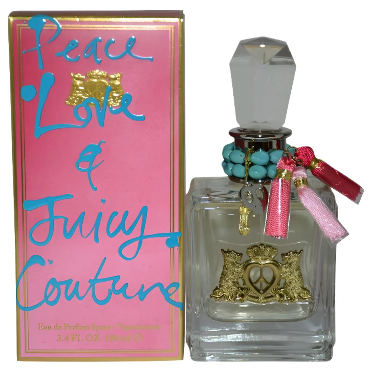 Juicy Couture Peace Love & Juicy Couture Eau De Parfum Spray 3.4 Oz