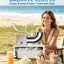 Commercial Snow Cone Machine, 440LB/H Professional Shaved Ice Machine, 350W Electric Ice Crusher, Silver Stainless Steel, Fluffy Shave Ice Machines for Home, Parties, Dessert Shops & Bars