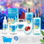 Mothers Day Gifts for Women Bath & Body Gift Set, Bath Basket Spa Kit Gifts for Her Him Birthday Gift for Woman, Self-Care Home Spa Kit, 8Pcs Christmas Gift for Women Ocean Vanilla, Spa Gift Baskets