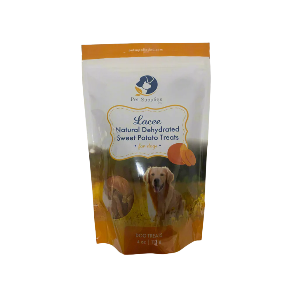 Lacee Natural Dehydrated Sweet Potato Treats ( for dogs) 4oz  113g