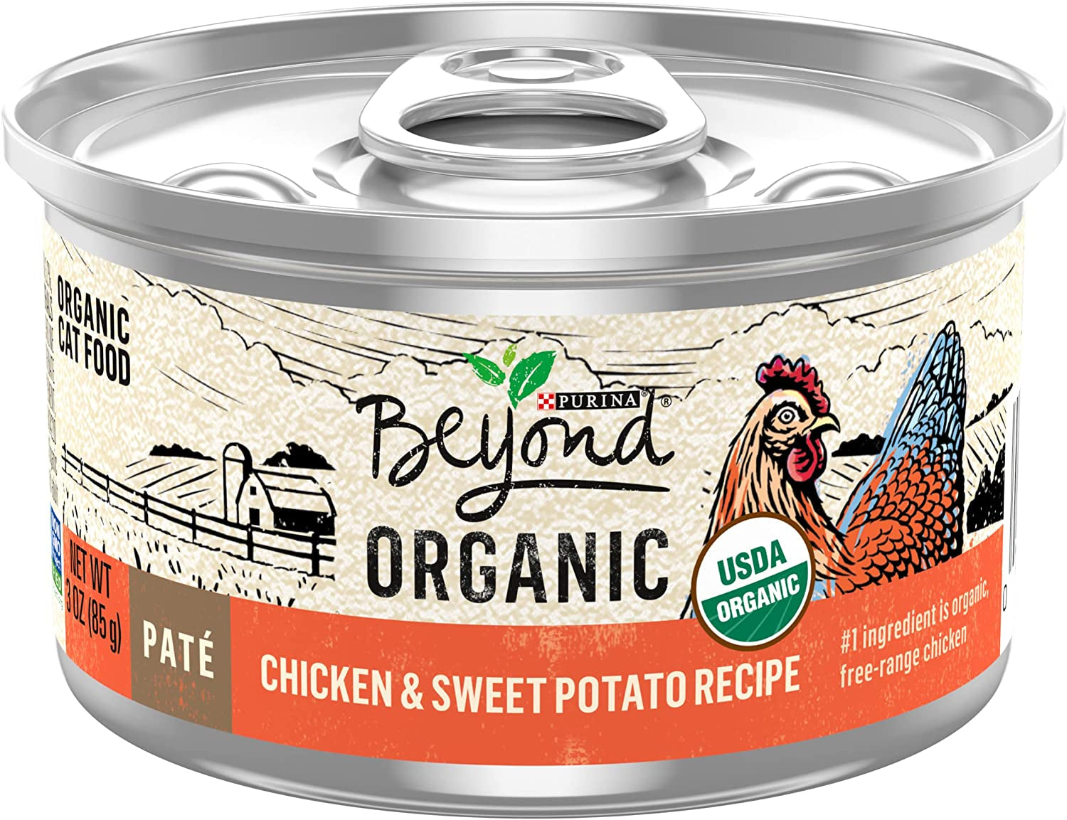 New! Purina beyond Organic High Protein Wet Cat Food