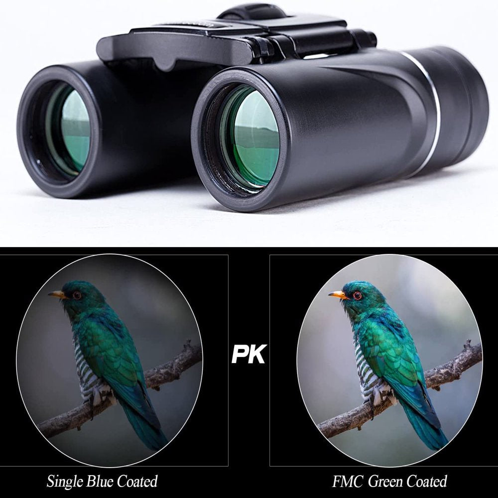 USCAMEL 8X21 Binoculars for Adults and Kids, Waterproof, Folding Compact Lightweight Small Binoculars for Bird Watching, Hiking, Travel, Concerts, Theater