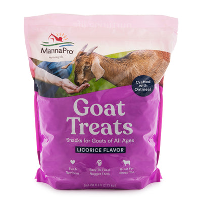 Manna Pro Goat Treats Licorice Flavor 6Lbs