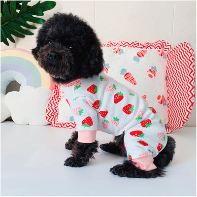 Pet Pure Cotton Cat Strawberry Clothes Sweater