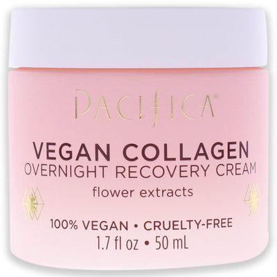 Pacifica Vegan Collagen Overnight Recovery Cream, 1.7 Oz Cream