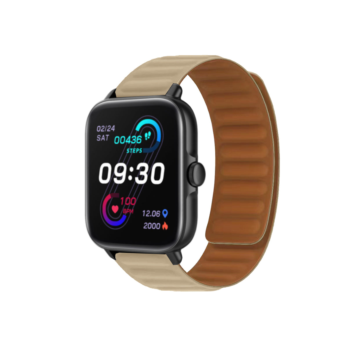 MagPRO Smartwatch With Magnetic Belt And Activity Tracker