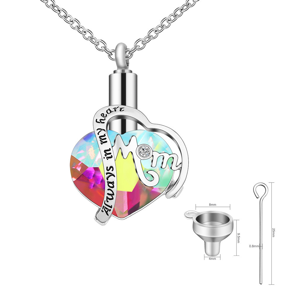 Memorial Necklace For Loved Ones And Pet Urns