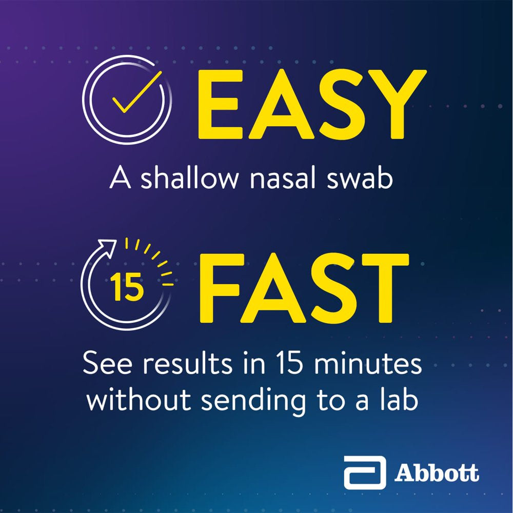 Binaxnow COVID‐19 Antigen Self Test by Abbott (2 Count)