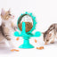 Cat Self-Healing Toy Leaks Food Spinning Windmill