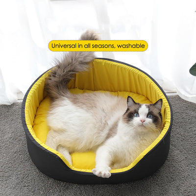 New winter pet kennel Universal washable dog kennel for all seasons Winter warm and deep sleep cat kennel for cats