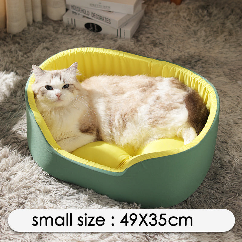 New winter pet kennel Universal washable dog kennel for all seasons Winter warm and deep sleep cat kennel for cats