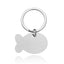 Personalized Cat Dog Pet ID Tag Keychain Engraved Pet ID Name for Cat Puppy Dog Collar Tag Pendant Keyring Bone Pet Accessories