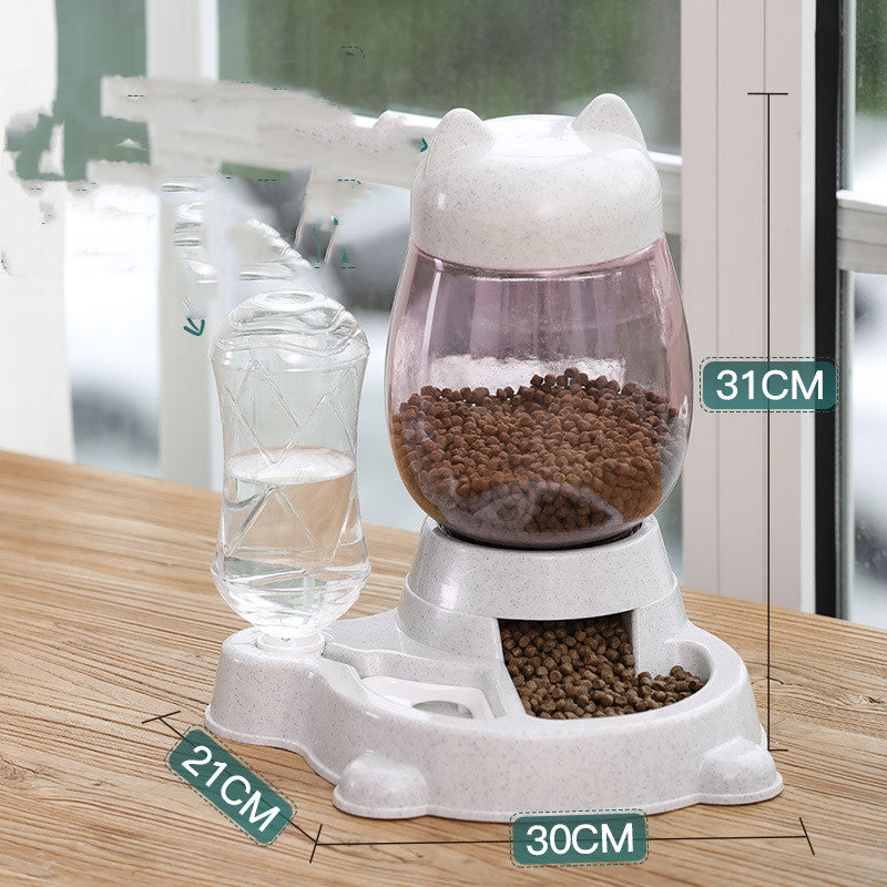 Cat Food Basin Water Automatic Feeder Dog Food Machine