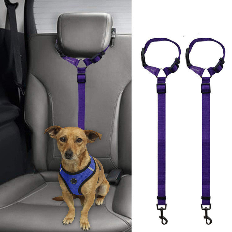 Car Backseat Pet Leash for stability