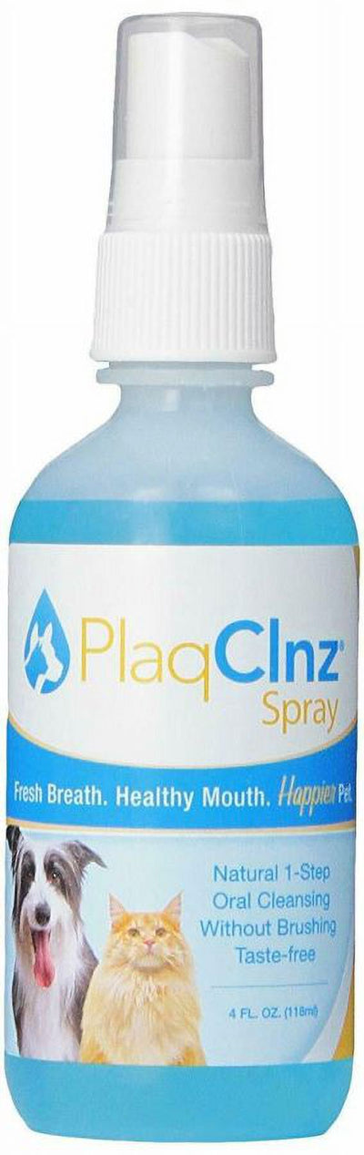 Plaqclnz Pre-Treatment Oral Spray [Dog, Dental & Breath Aids] 4 Oz