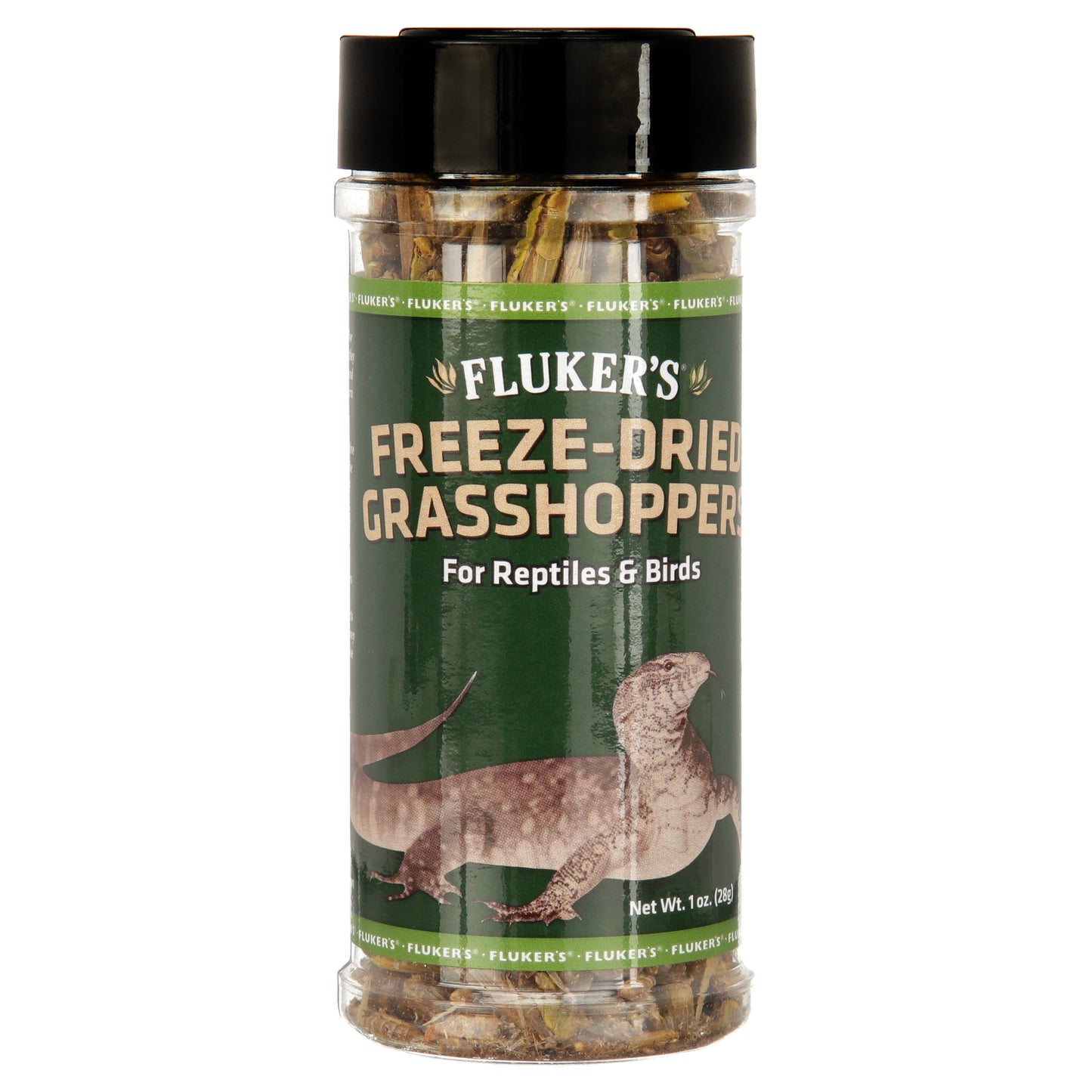 Fluker'S Freeze-Dried Grasshoppers Reptile Turtle Snake Lizard Food, 1 Oz