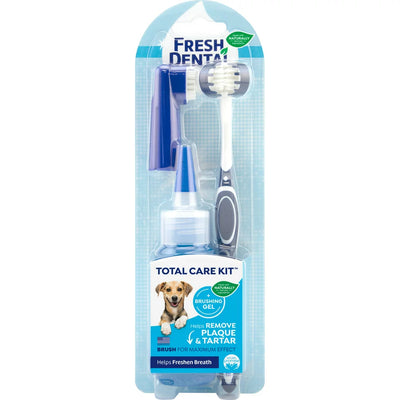 Naturel Promise Fresh Dental Tooth Brushing Kit for Dogs, 2 Oz Gel and Toothbrush