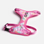 Poplin Dog Harness - Pink Tie Dye
