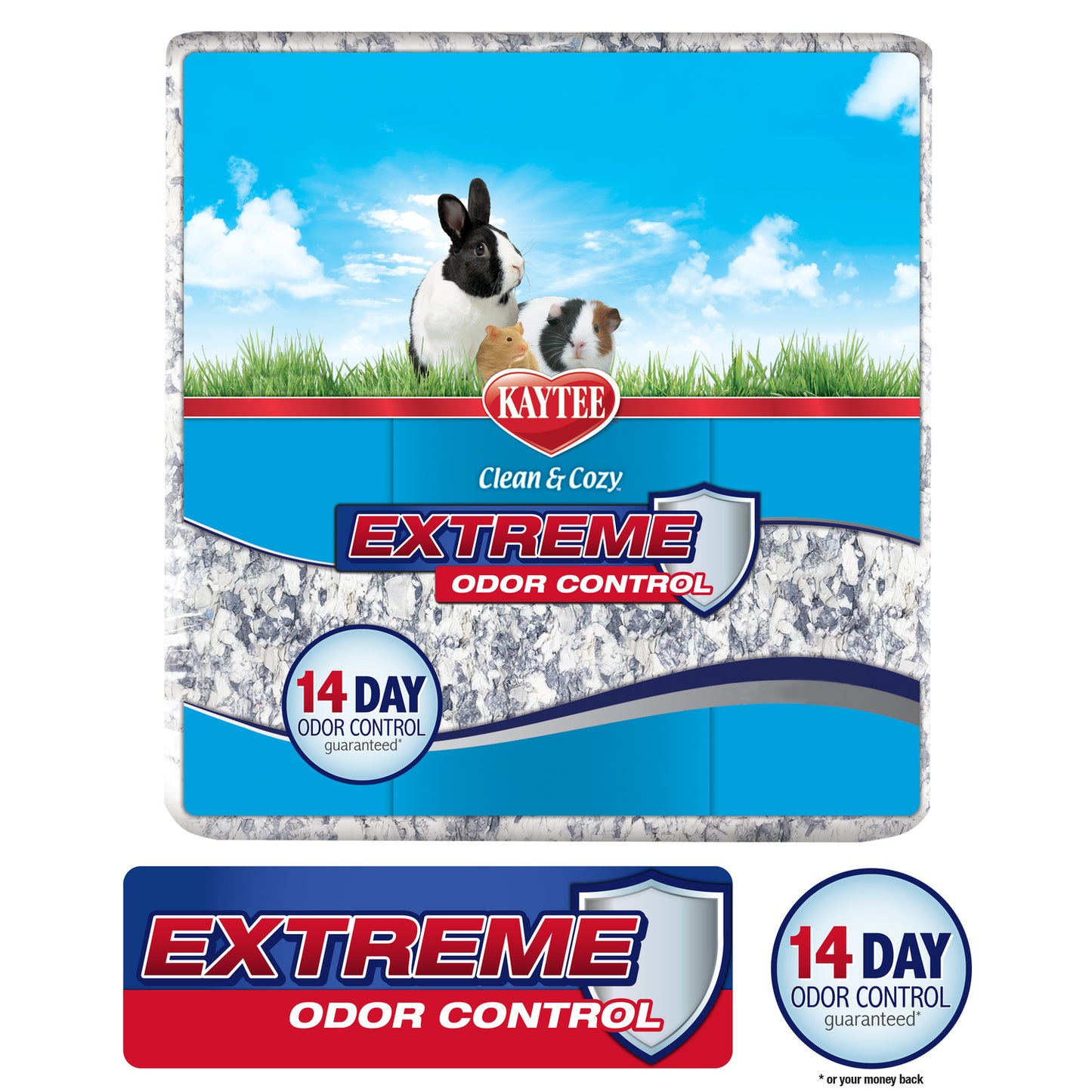 Kaytee Clean & Cozy Extreme Odor Control Small Animal Pet Bedding, 65 Liters