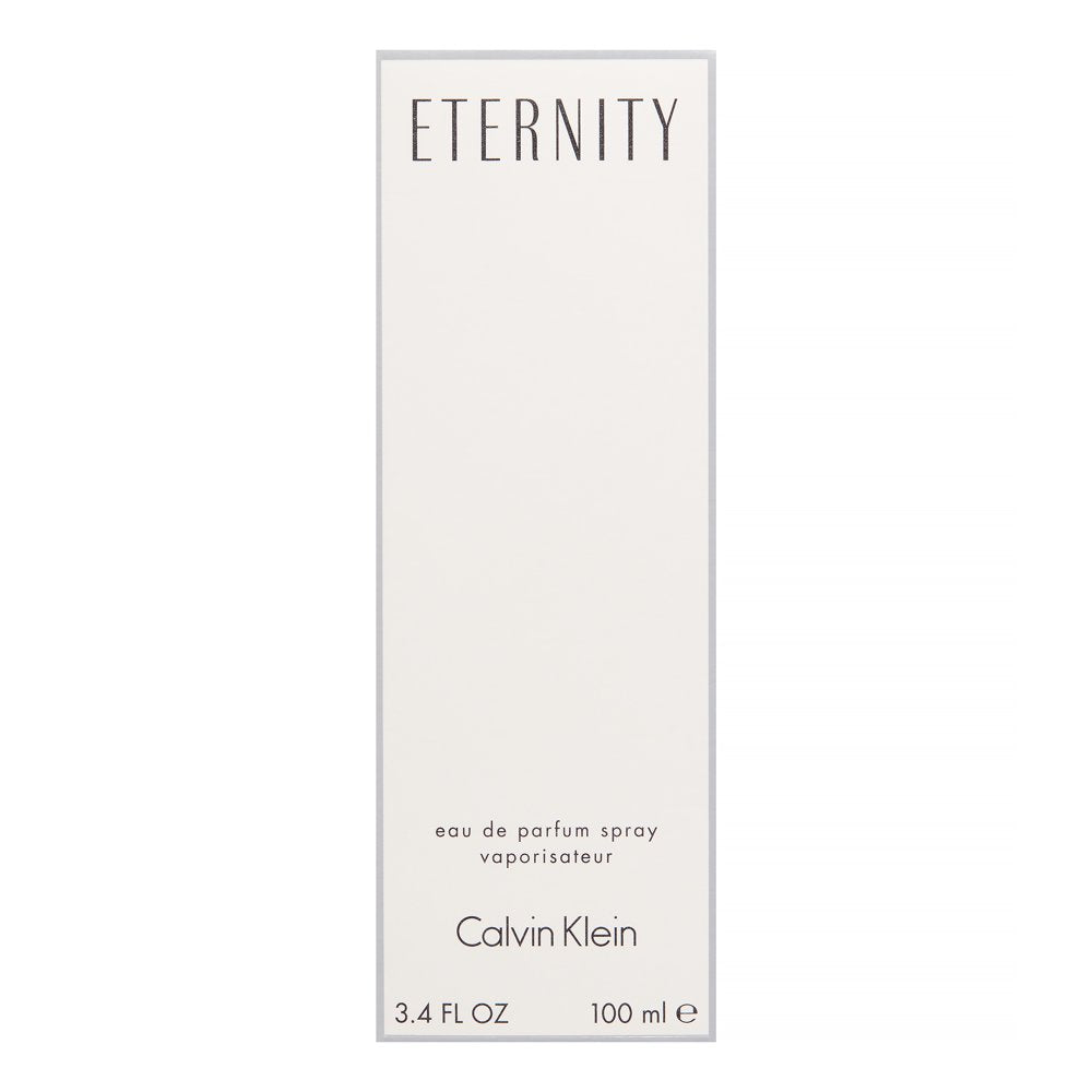 Eternity by Calvin Klein Eau De Parfum Spray for Women 3.40 Oz