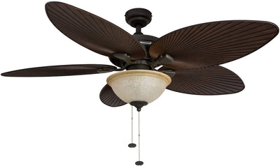 Honeywell Ceiling Fans 50202 Palm Island, 52, Bronze