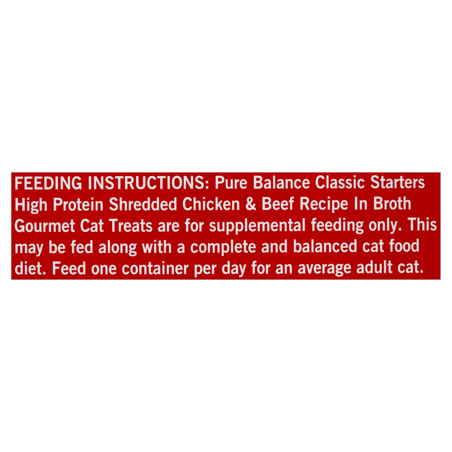 Classic Starters Gourmet Cat Treats, Shredded Chicken & Beef in Broth, 1.4 Oz, 5 Pack