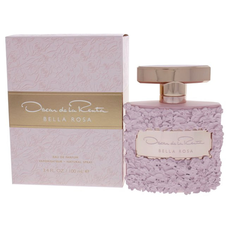 Oscar De La Renta Bella Rosa Eau De Parfum Spray, Perfume for Women, 3.4 Oz