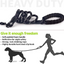 5 FT Thick Highly Reflective Dog Leash-Green