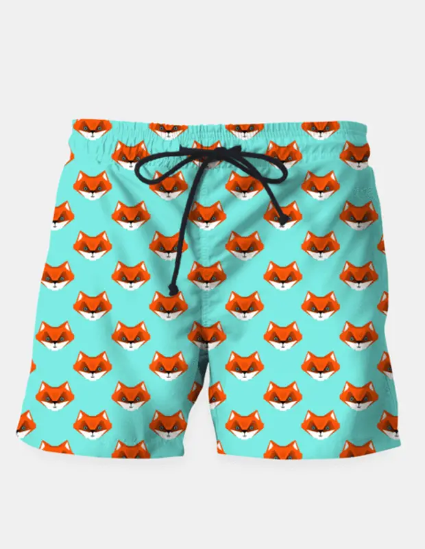 Little Fox Swim Shorts