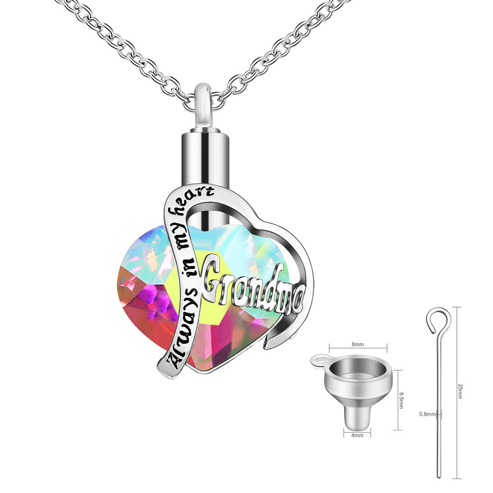 Memorial Necklace For Loved Ones And Pet Urns