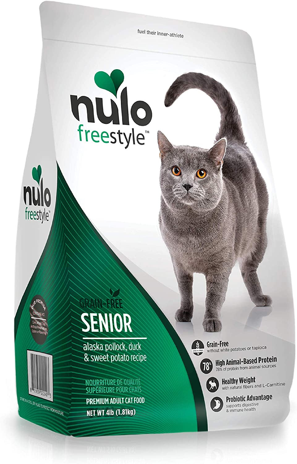 Nulo FS CAT Senior Pollock, 4 Lb - Resealable