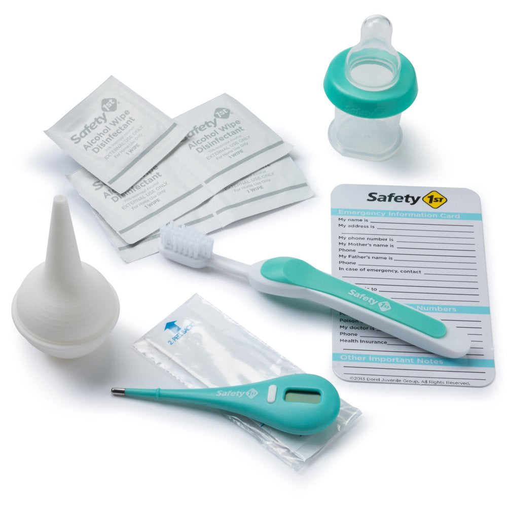 Safety 1ˢᵗ Nursery Care Health & Grooming Kit, Seafoam