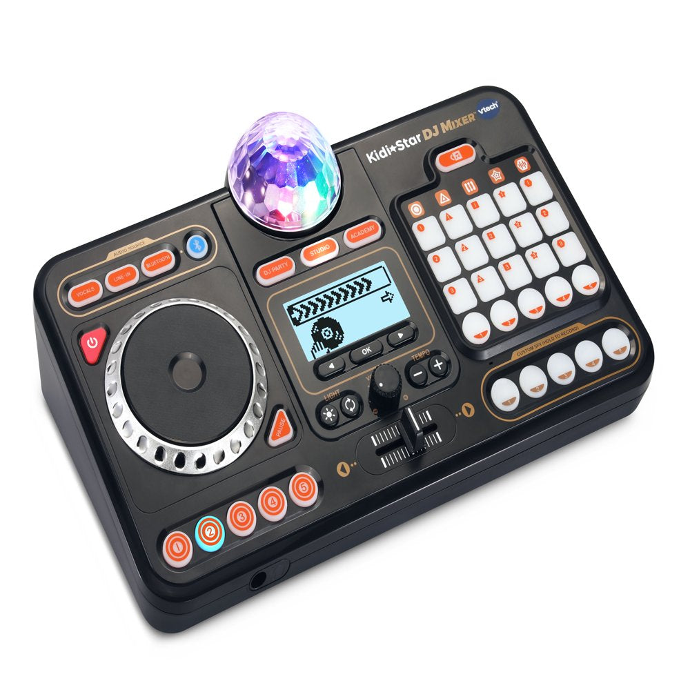 Vtech Kidistar DJ Mixer Sound-Mixing Music Maker with Party Lights