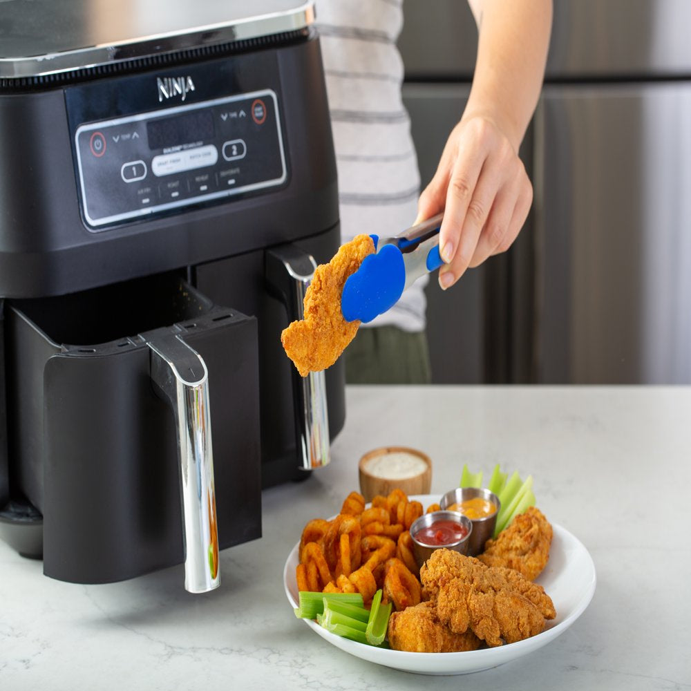 Ninja® Foodi® 4-In-1 8-Quart. 2-Basket Air Fryer with Dualzone™ Technology- Air Fry, Roast, and More