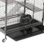 Topeakmart Ferret and Small Animal Cage, Black, 37"