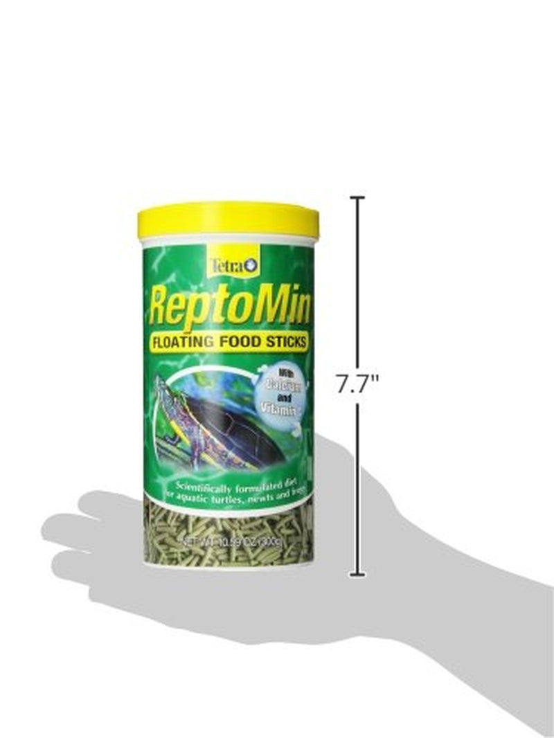 Tetra Reptomin Multicolor Floating Food Sticks 10.59 Ounces, for Aquatic Turtles, Newts and Frogs