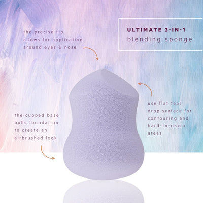 FLOWER Beauty Ultimate 3-In-1 Blending Sponge