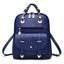 Female bag fashion PU leather dual-use backpack