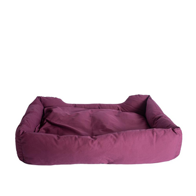 Armarkat Model D01FJH-X Extra Large Burgundy Bolstered Pet Bed