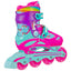Roller Derby Sprinter Girl'S 2-In-1 Quad Roller and Inline Skates Combo, Unicorn (Size 12-2)