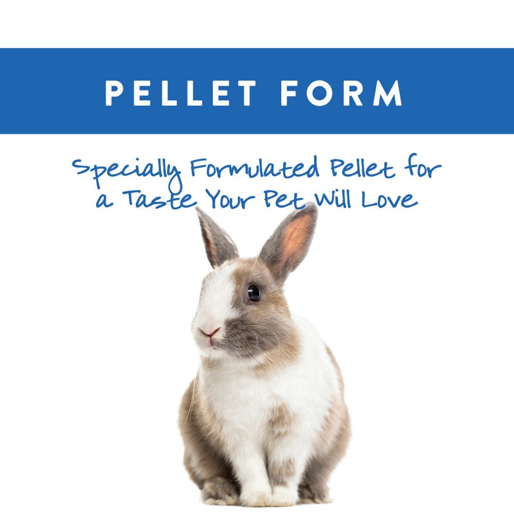 Small World Complete Rabbit Feed Fortified with Essential Minerals & Vitamins, 5 Lb