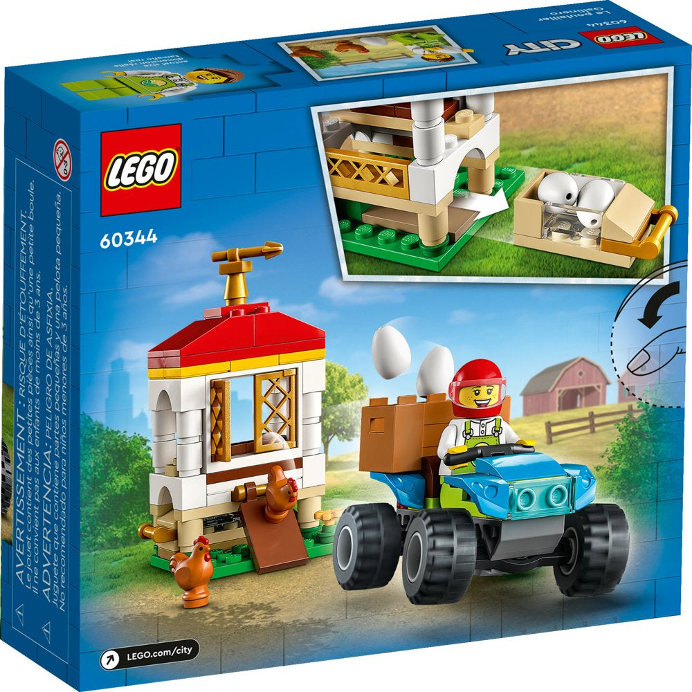 LEGO City Chicken Henhouse 60344 Building Set