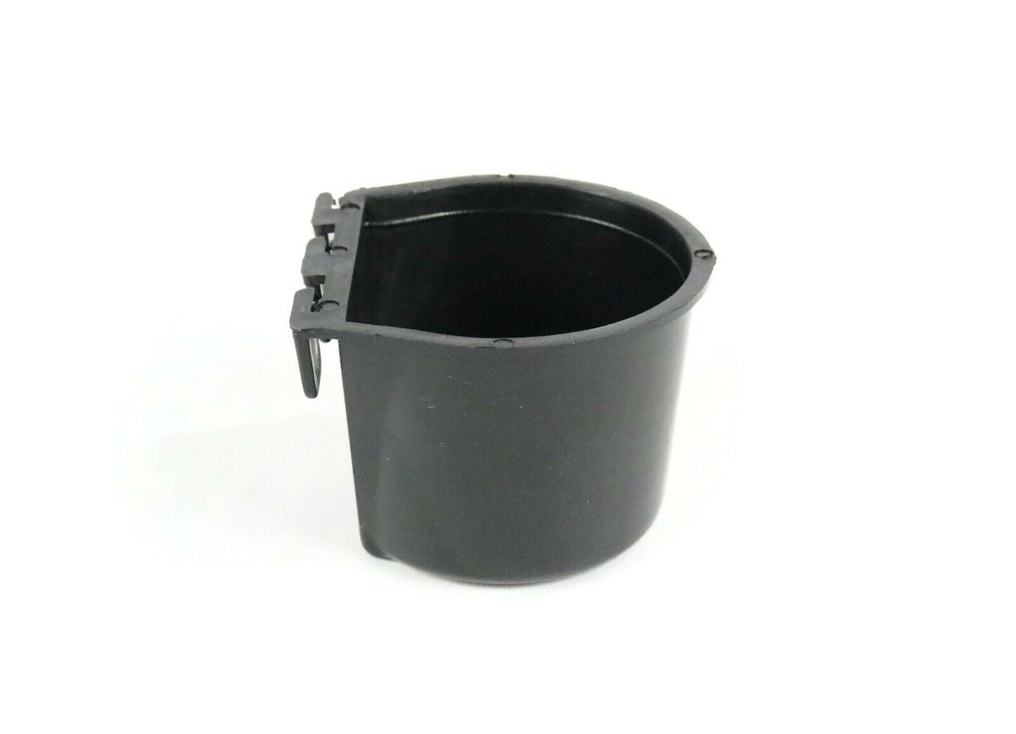 The ROP Shop | Black Cage Bowl for Farm Animals & Pets Food & Water Made of Heavy Duty Plastic