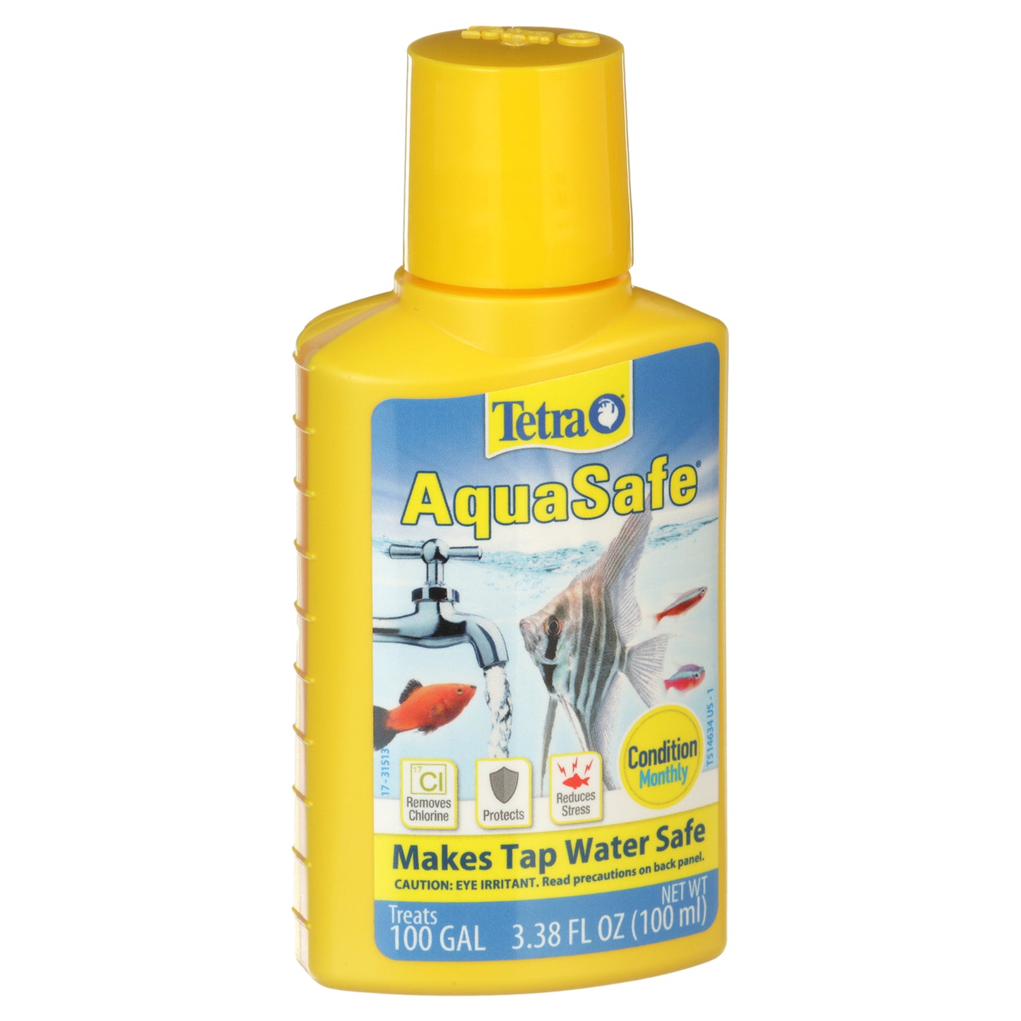 Tetra Aqua Safe, Fresh Water, Marine Fish, 3.3 Oz.