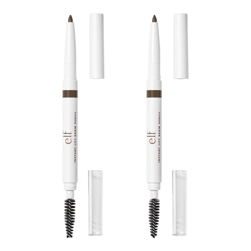 E.L.F. Instant Lift Brow Pencil - 2 Pack, Neutral Brown