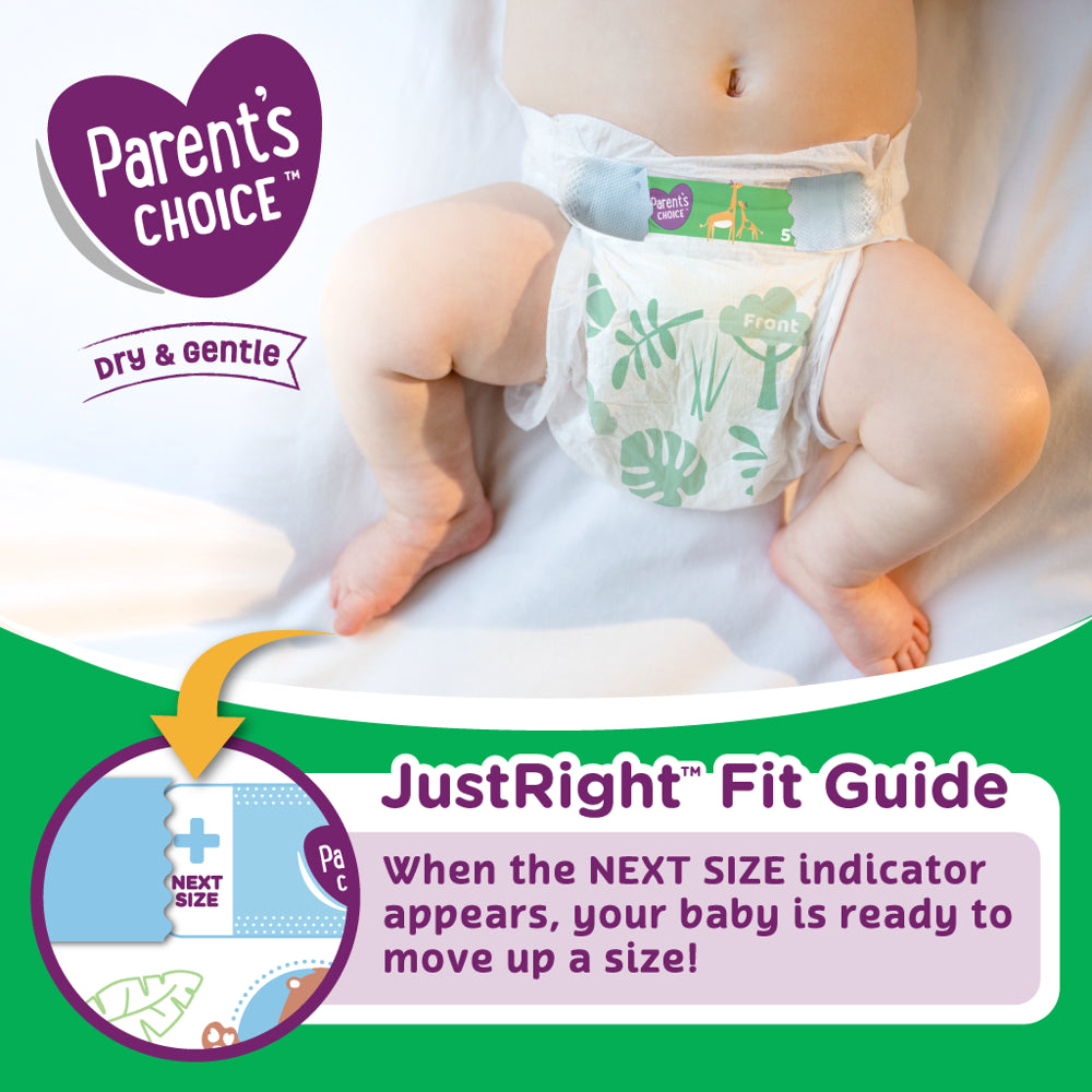 Parent'S Choice Dry & Gentle Diapers Size 5, 27 Count (Select for More Options)