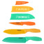 Cuisinart Advantage 12-Piece Color-Coded Professional Stainless Steel Knives
