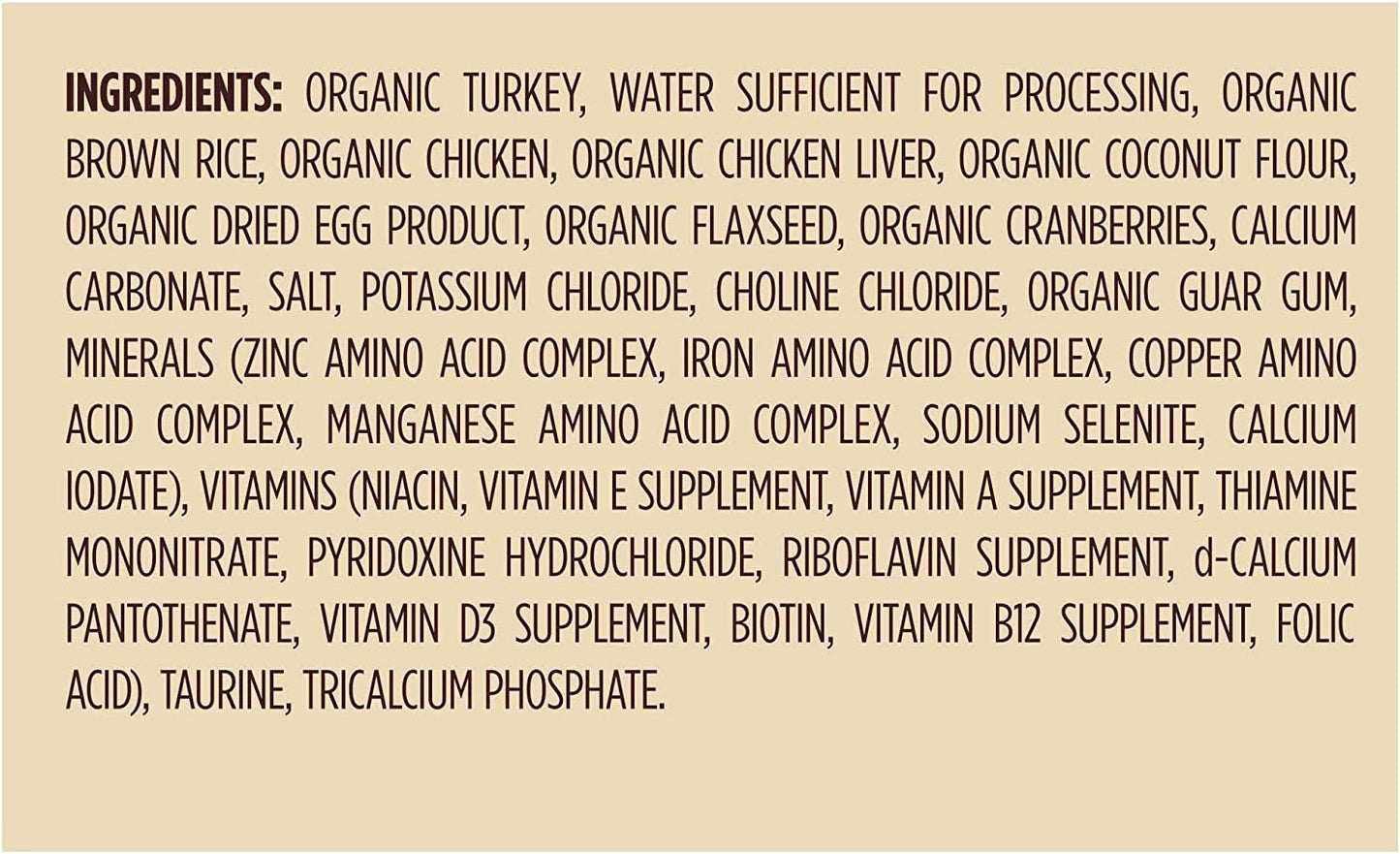 Castor & Pollux Organix Organic Turkey, Brown Rice & Chicken Recipe Wet Cat Food
